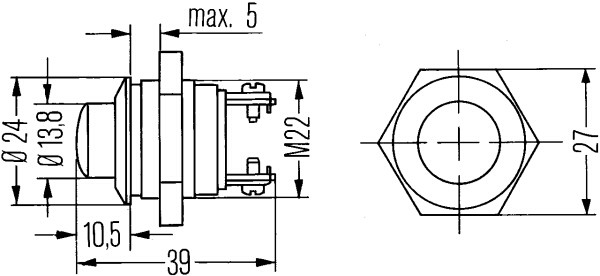 Druckknopfschalter 6JF001571001