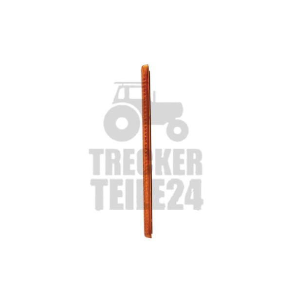 Rückstrahler 101,6x45 mm gelb geklebt